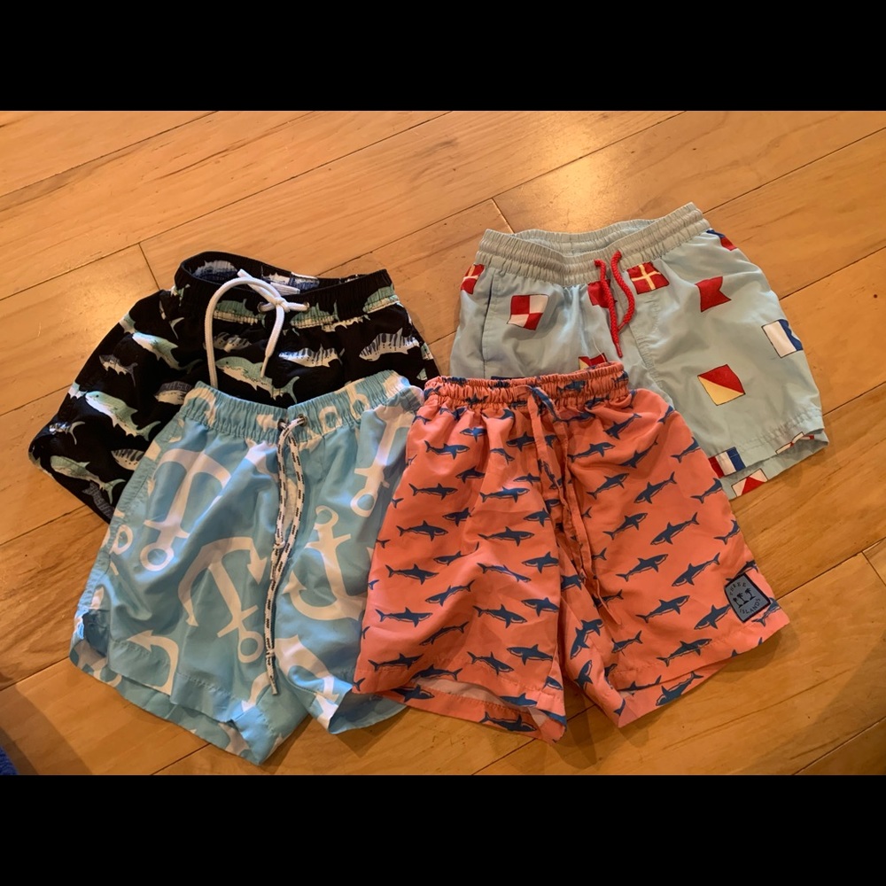 Boys Preppy Swim trunks